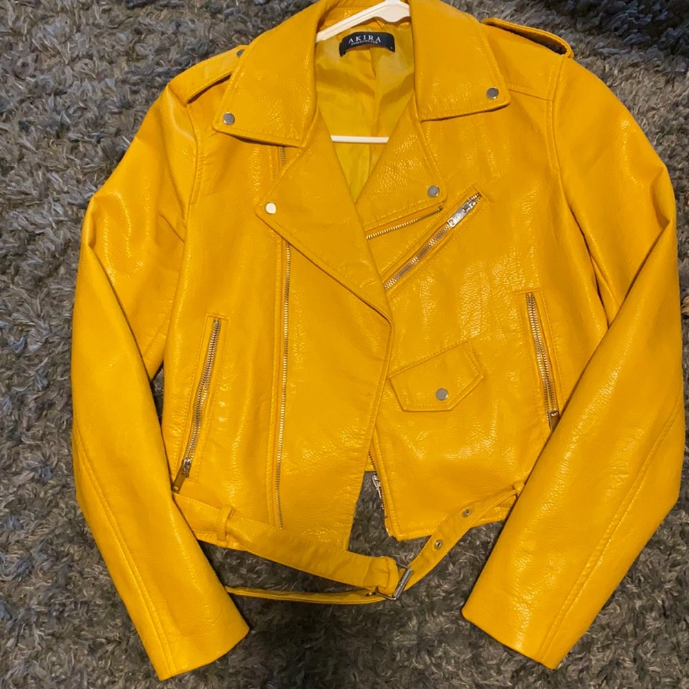 Leather jacket